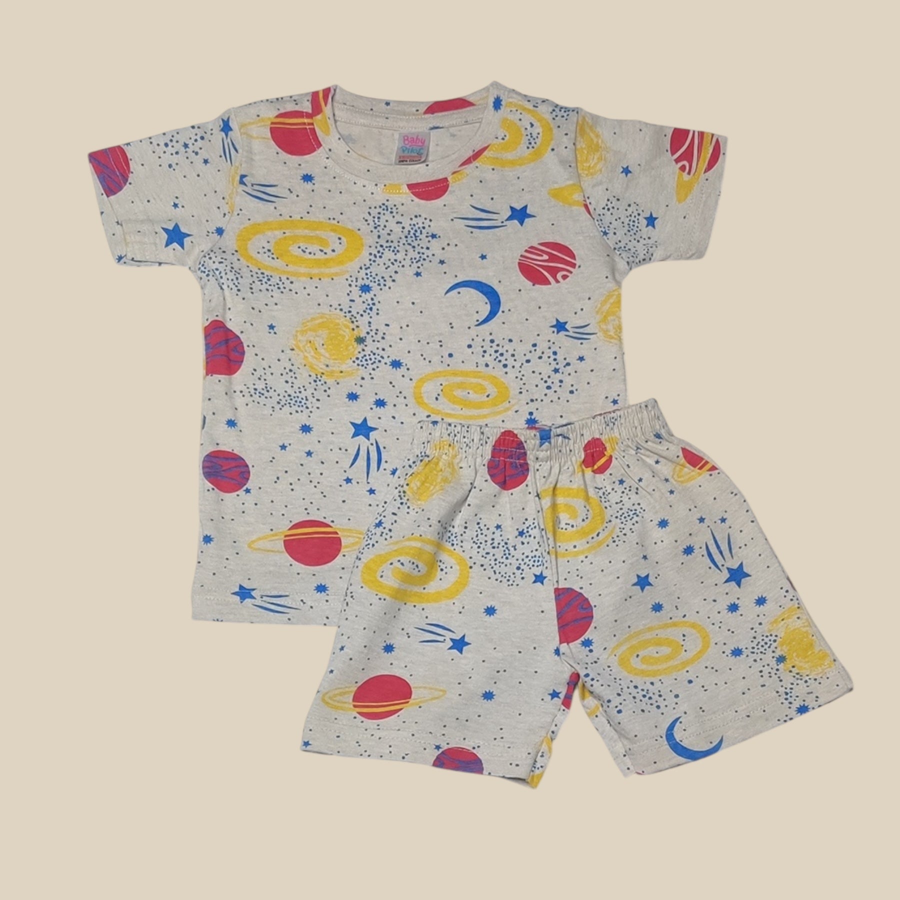 Boys’ Space Printed Clothing Set