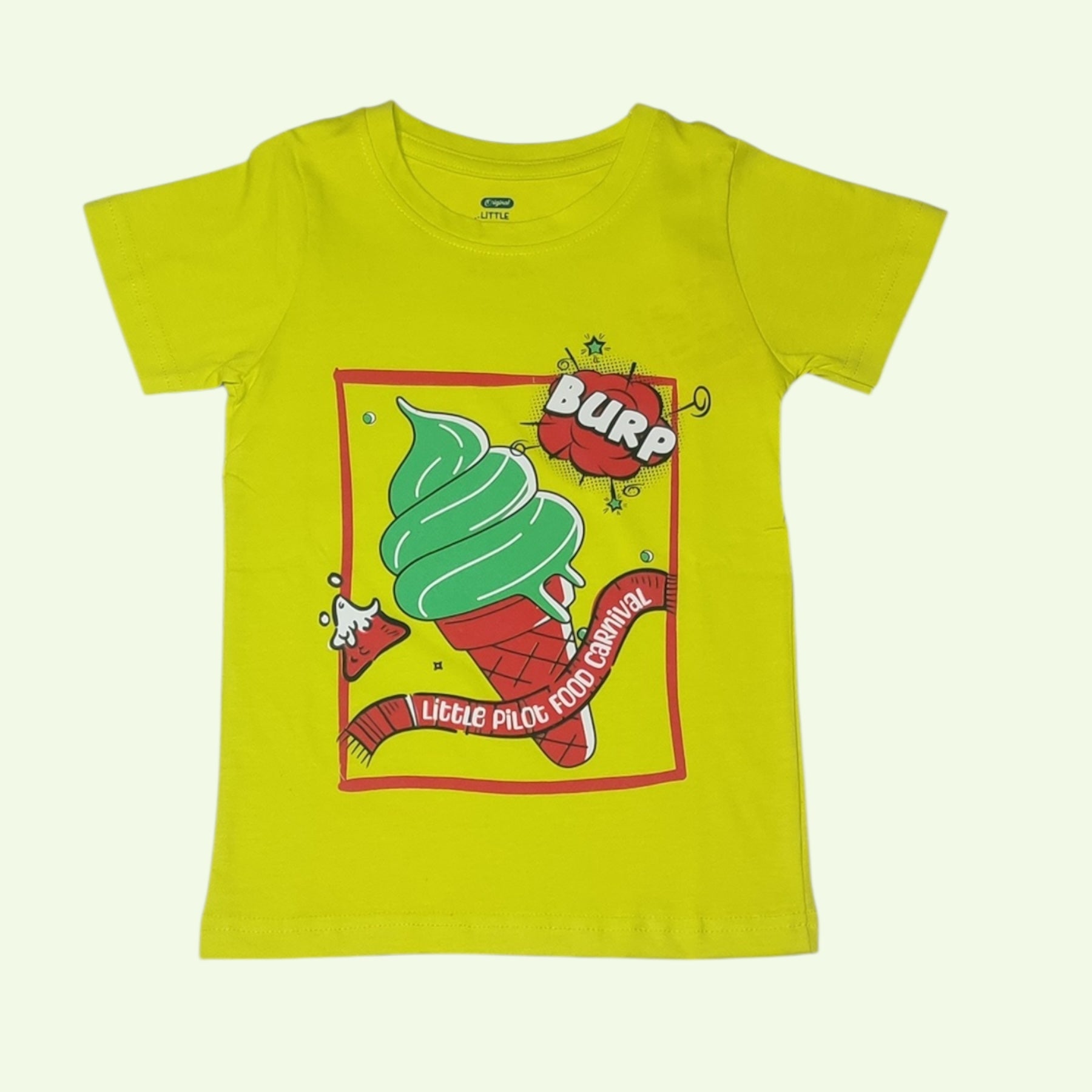 Baby boys’ food carnival cotton t-shirt