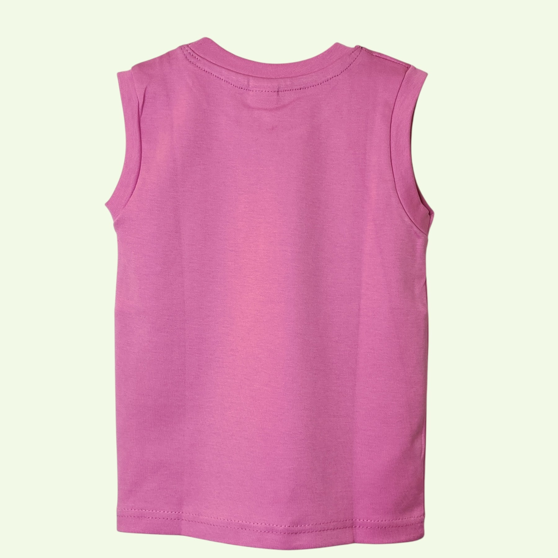 Orchid pink baby t-shirt back view